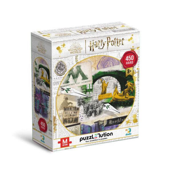 Пазл класичний "Harry Potter. Міністерство магії та Алея Ноктерн" 200504 450 елементів