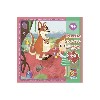 Дитячий пазл "Зоопарк" LZ11 20 елементів