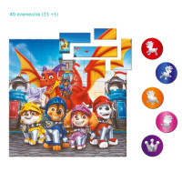 Дитячий магнітний пазл "Лицарі" 200651 40 елементів