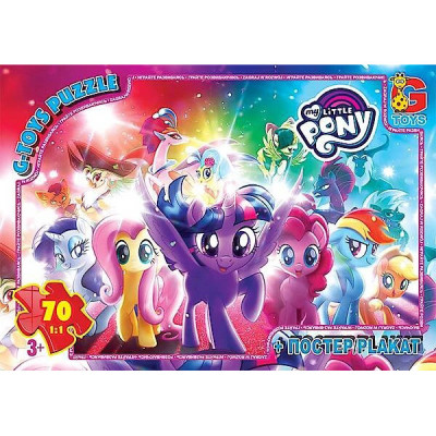 Пазли дитячі "My little Pony" MLP030 70 елементів