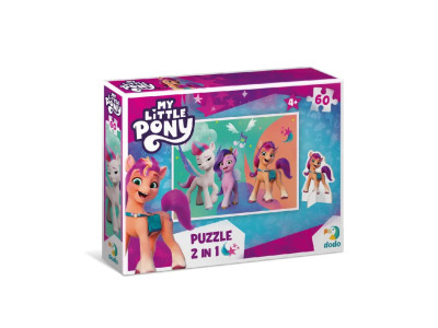 Дитячі Пазли My Little Pony "Пригоди Санні Піпп та Зіпп" DoDo 200138 60 елементів з фігуркою Дитячі Пазли My Little Pony "Пригоди Санні Піпп та Зіпп" DoDo 200138 60 елементів з фігуркою