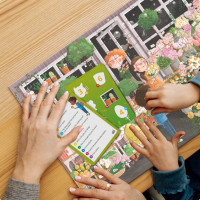 Дитячий пазл Шукай та знаходь "Квітуча весна" 300664 80 елементів