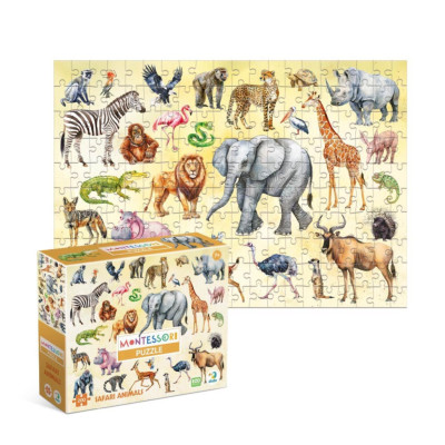 Дитячий пазл "Тварини Сафарі" 300637 200 елементів