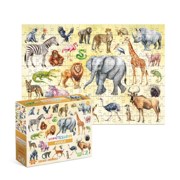 Дитячий пазл "Тварини Сафарі" 300637 200 елементів