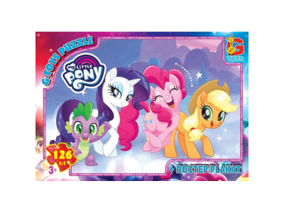 Дитячий пазл "My little Pony" MLP015 постер 117 елементів Дитячий пазл "My little Pony" MLP015 постер 117 елементів