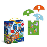 Пазл дитячий "Paw Patrol лічба від 1 до 10" 200621 20 елементів