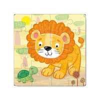 Дитячий пазл Левеня DoDo 300165 з 16 деталей Дитячий пазл Левеня DoDo 300165 з 16 деталей