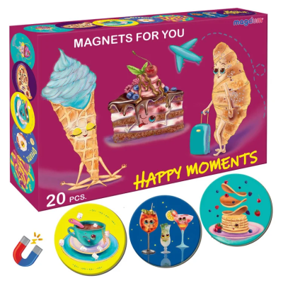 Набір магнітів Magdum ML 4031-53 EN "Happy moments"