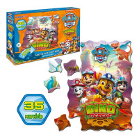 Дитячі магнітні пазли "Щенячий патруль Динопригода" ML4034-35 35 магнітних елементів