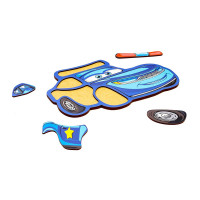 Дитячий пазл-вкладиш "Поліцейська машинка" Puz-22966 8 елементів