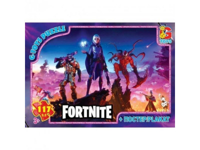 Пазли дитячі "Fortnite" FN535 117 елементів