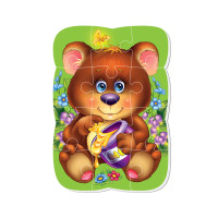 Магнітні пазли Малюк зможе "Ведмедик" Vladi Toys VT3301-04 А5 Укр Магнітні пазли Малюк зможе "Ведмедик" Vladi Toys VT3301-04 А5 Укр
