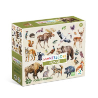 Дитячий пазл "Лісові тварини" 300638 200 елементів