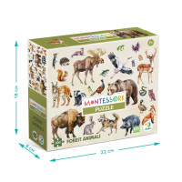 Дитячий пазл "Лісові тварини" 300638 200 елементів