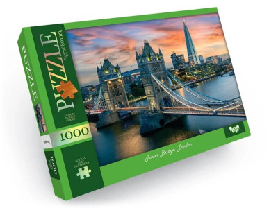 Пазл "Tower Bridge London" Danko Toys C1000-12-06 1000 ел. Пазл "Tower Bridge London" Danko Toys C1000-12-06 1000 ел.