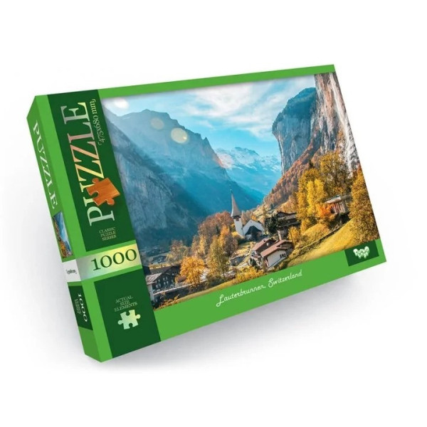 Пазл "Lauterbrunnen Switzerland" Danko Toys C1000-12-07 1000 ел. Пазл "Lauterbrunnen Switzerland" Danko Toys C1000-12-07 1000 ел.