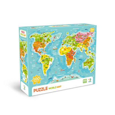 Пазли класичні "Карта світу" 300704 100 елементів