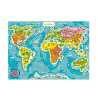 Пазли класичні "Карта світу" 300704 100 елементів