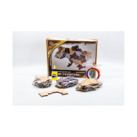 Деревяний пазл "Мапа України" Арт-90609 60х90 см