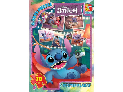 Дитячий пазл "Stitch" SC605 постер 70 елементів