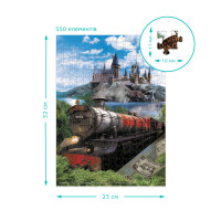 Пазл класичний "Harry Potter. Гоґвартський експрес" 200502 350 елементів Пазл класичний "Harry Potter. Гоґвартський експрес" 200502 350 елементів