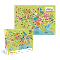 Пазли класичні "Карта України" 300706 100 елементів