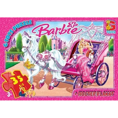 Пазли дитячі "Barbie" BA006, 35 елементів