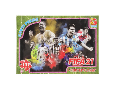 Дитячий пазл "FiFa" FI01 картон постер 117 елементів