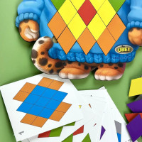 Розвиваючий пазл-вкладиш "Гепард" (ПСД289) PSD289