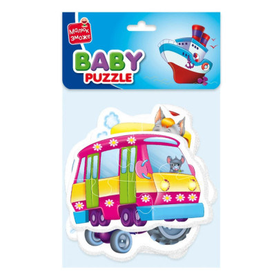 Дитячі бебі пазли "Машини-помічники" VT1106-78 укр. мовою
