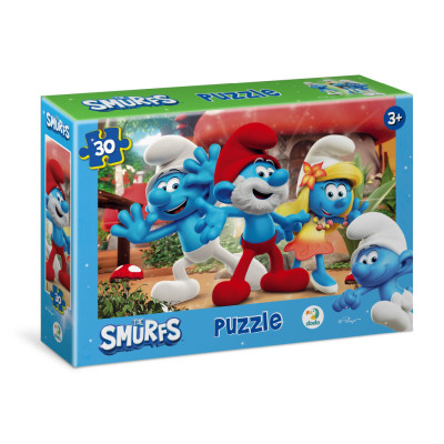Дитячий пазл "The Smurfs: Привіт усім!" 200662 30 елементів Дитячий пазл "The Smurfs: Привіт усім!" 200662 30 елементів
