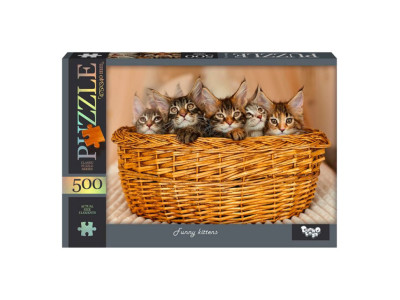 Пазл "Funny kittens" Danko Toys C500-14-09 500 ел.