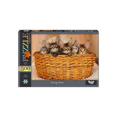 Пазл "Funny kittens" Danko Toys C500-14-09 500 ел.