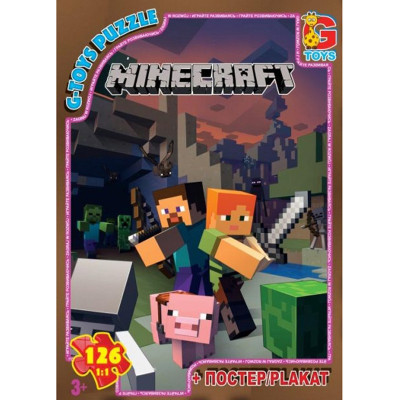Пазли дитячі "Minecraft" MC775, 117 елементів