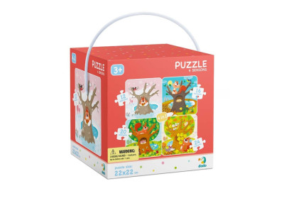 Дитячий набір пазлів "Пори року" DoDo 300125 4 в 1 Дитячий набір пазлів "Пори року" DoDo 300125 4 в 1