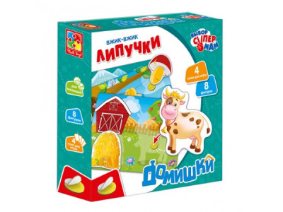 Дитяча настільна гра "Вжик-вжик" VT1302-24 на липучках