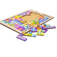 Розвиваюча деревяна іграшка "Тетріс Транспорт" Puz-22922