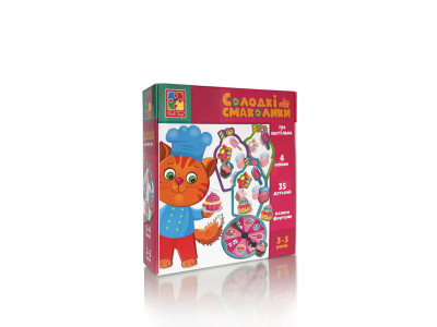 Настільна гра "Солодкі смаколики" Vladi Toys VT1804-42 (укр)