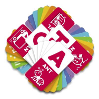 Настільна навчальна гра ABC rainbow 360050 44 картки