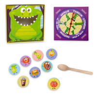 Настільна гра "Погодуй мене - крокодил" 30379 інструкція 20 фішок рулетка Настільна гра "Погодуй мене - крокодил" 30379 інструкція 20 фішок рулетка