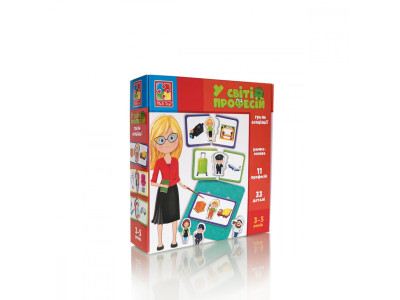 Настільна гра на асоціації "У світі професій" Vladi Toys VT1804-44 (укр)