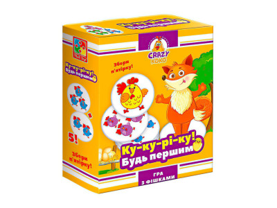 Гра настільна "Ку-ку-ре-ку!" Vladi Toys VT8025-08 VT8025-08 укр