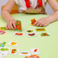 Настільна гра асоціації "У лісі та на фермі" Vladi Toys VT1804-46 (укр) Настільна гра асоціації "У лісі та на фермі" Vladi Toys VT1804-46 (укр)