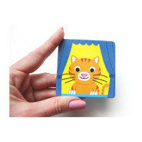 Навчальні пазли Вивчаємо форми.IQ-club для малюків 13203007 6 карт у наборі