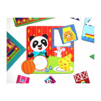 Навчальні пазли Вивчаємо форми.IQ-club для малюків 13203007 6 карт у наборі