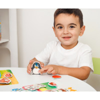 Гра настільна На липучках "Хто що їсть?" Vladi Toys VT1302-27 (укр)