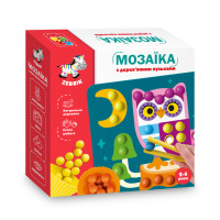 Мозаїка з дерев'яними кульками "Доповни картинку" Vladi Toys ZB2002-08 (укр)