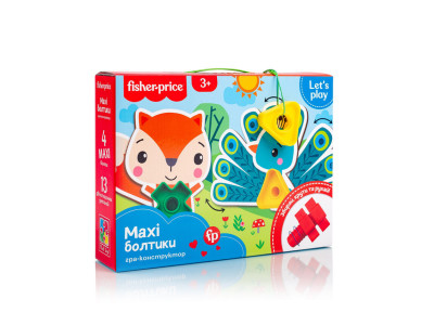 Гра-конструктор "Fisher-Price. Maxi болтики" Vladi Toys VT2905-23 Укр