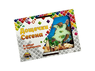 Деревяні Дощечки Сегена "Морські жителі" Ubumblebees (ПСФ083) PSF083 з візерунками