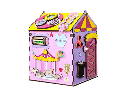 Розвивальна іграшка Бізікуб "Цирк" ST413535002 41 х 35 см